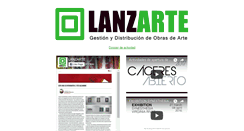 Desktop Screenshot of lanzarte.net